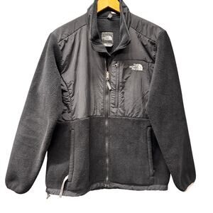 The North Face Jacket Womens XL Black Denali Fleece Polartec Full Zip Outdoor